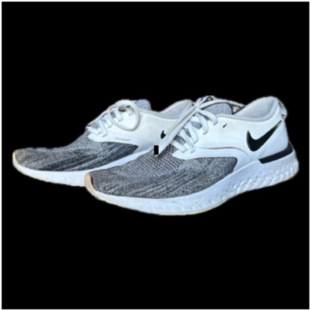 NIKE ODYSSEY REACT 2 FLYKNIT MENS ‘BLACK WHITE’ [AH1015-100] 2019 NIB